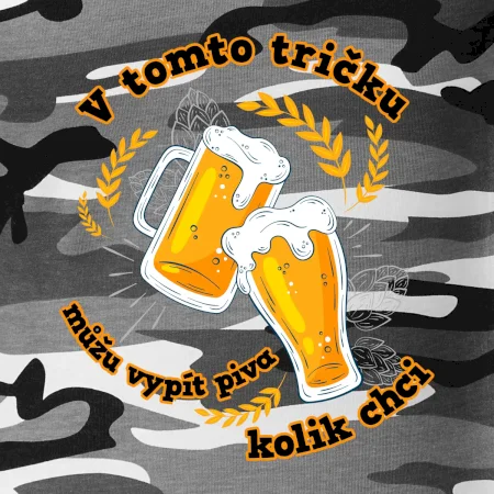 V tomto tričku můžu vypít piva kolik chci