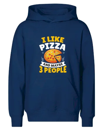 I like pizza and maybe 3 people