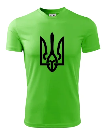 Ukrajina trojzubec velký