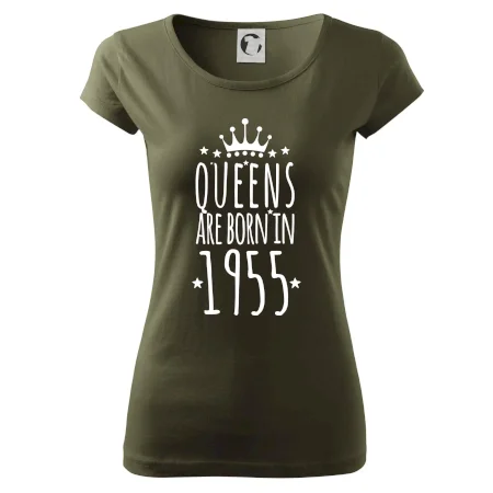 Queens are born in 1955