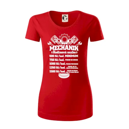 Mechanik - hodinová sazba
