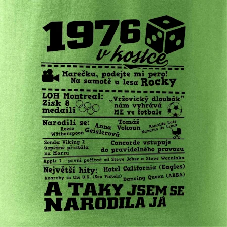 1976 v kostce