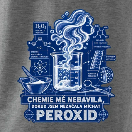 Chemie mě nebavila dokud jsem nezačala míchat peroxid