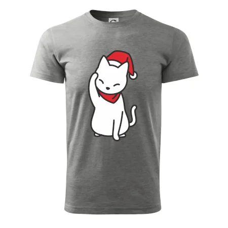 Vánoční kočka mávající
