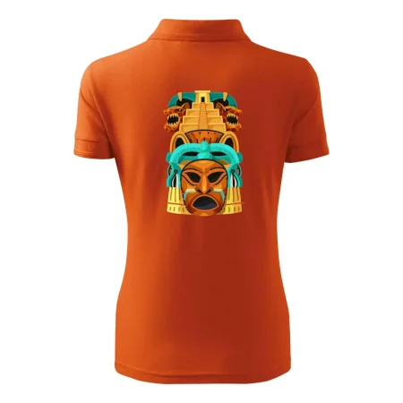 Mayové maska s pyramidou
