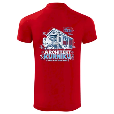 Architekt kurníku technický výkres