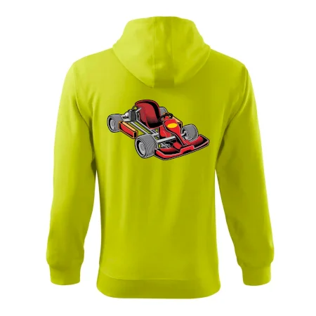 Motokára červená