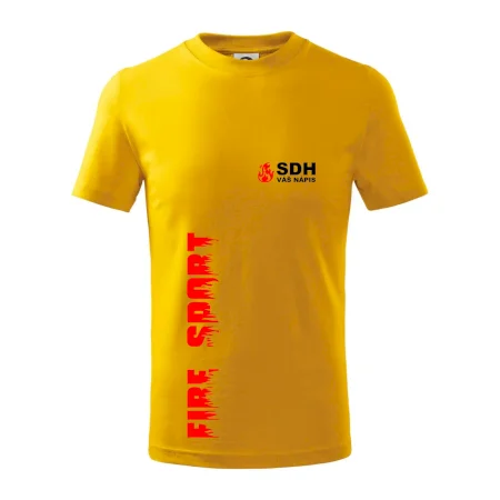 SDH nápis (oheň, firesport, název sboru - vlastní nápis)