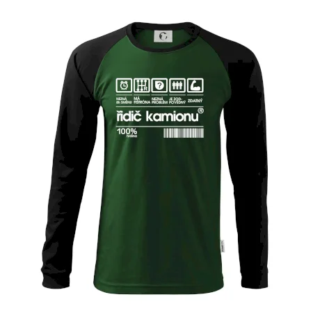 Čárový kód řidič kamionu