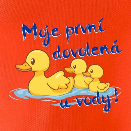Moje první dovolená u vody - sourozenci