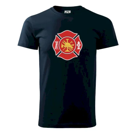 Fire department logo červené