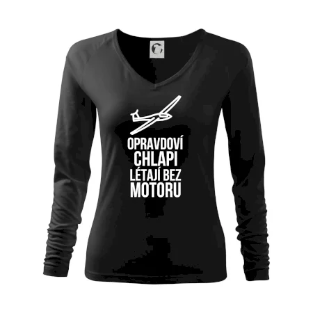 Opravdovi chlapi létají bez motoru