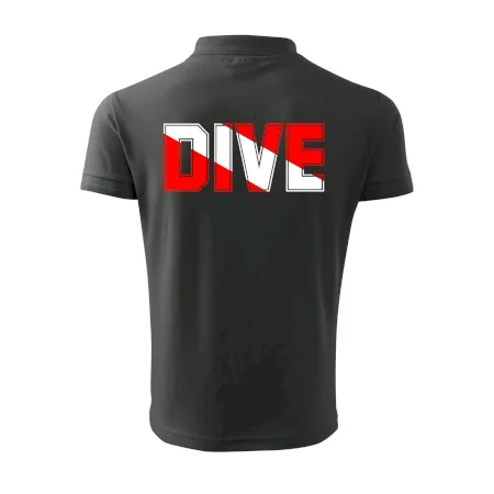 Dive nápis vlajka