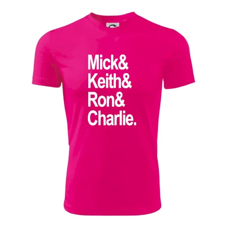 Mick Keith Ron Charlie
