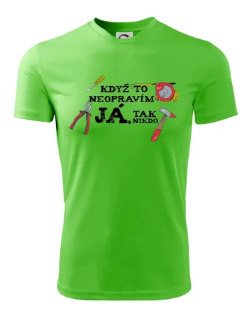 Když to neopravím já, tak nikdo barevné