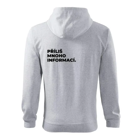PŘÍLIŠ MNOHO INFORMACÍ.