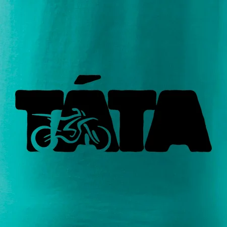 Táta nápis - motorka enduro