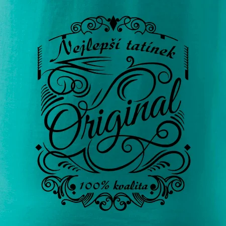 Vintage nejlepší tatínek 100% kvalita