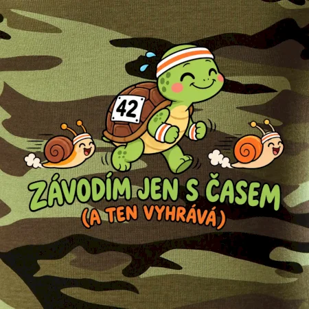 Běžecká želva závodím jen s časem