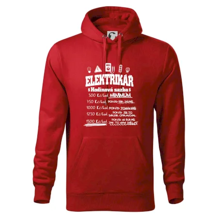 Elektrikář hodinová sazba