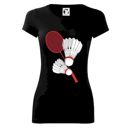Badminton - pálka a košík