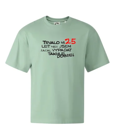 Trvalo mi 25 let než jsem začal vypadat takhle dobře