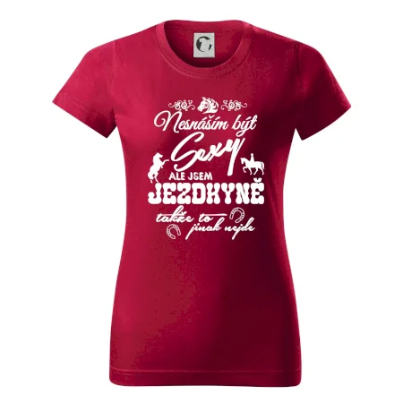 Nesnáším být sexy - jezdkyně