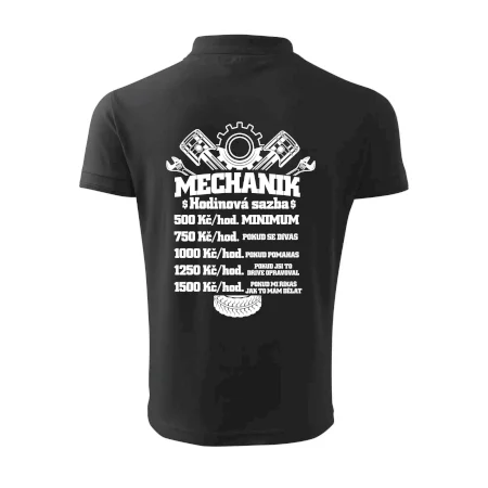 Mechanik - hodinová sazba