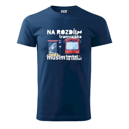 Na rozdíl od tramvajáka musím koukat na cestu