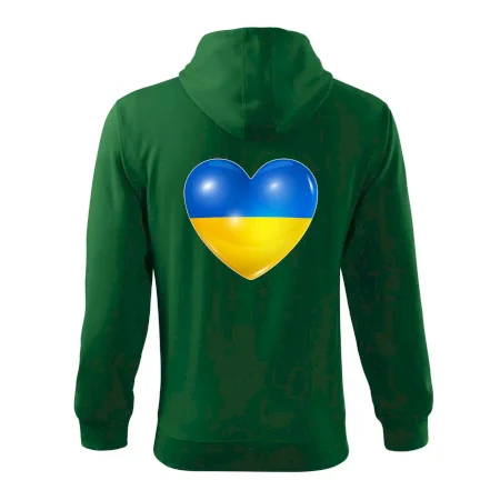 Ukrajina srdce vlajka