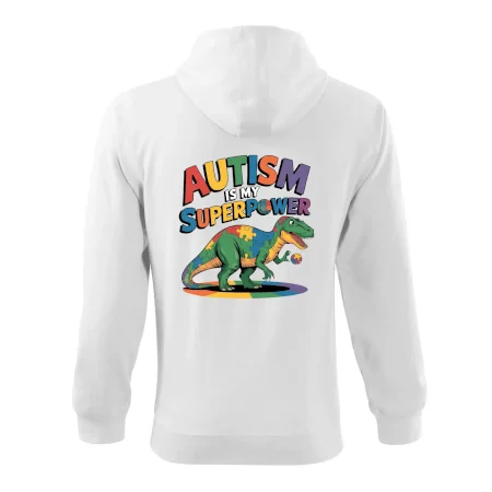Stojící Rex Autism is my superpower