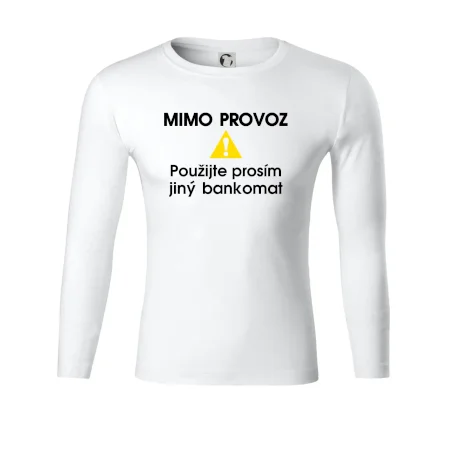 Mimo provoz - použijte jiný bankomat