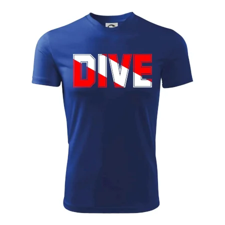 Dive nápis vlajka