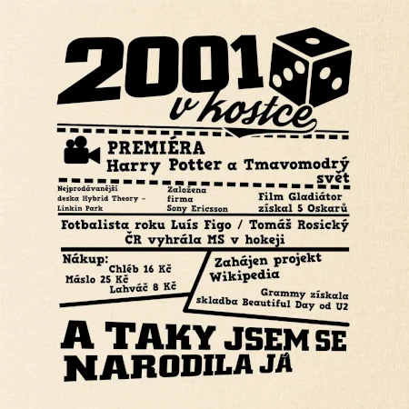 2001 v kostce