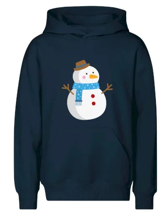 Sněhulák se šálou