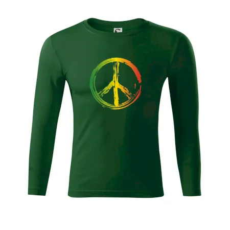 Peace symbol paint