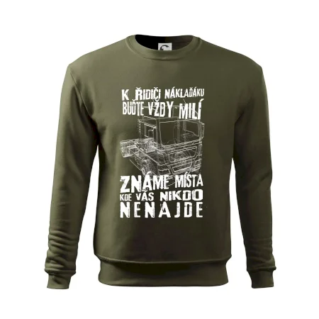 K řidiči náklaďáku buďte vždy milý