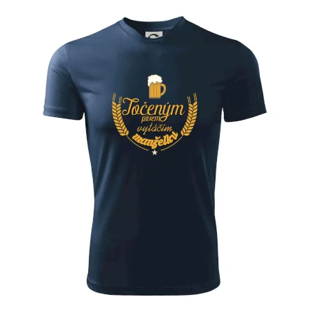 Točeným pivem vytáčím manželku