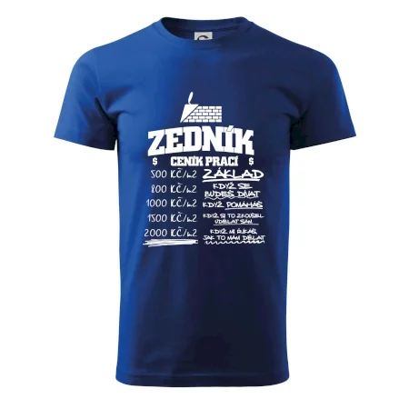Ceník zedníka - cena za metr