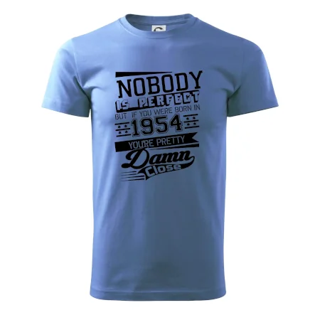 Nobody is perfect - 1954