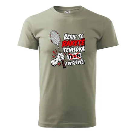 Badmintonová raketa není tenisová
