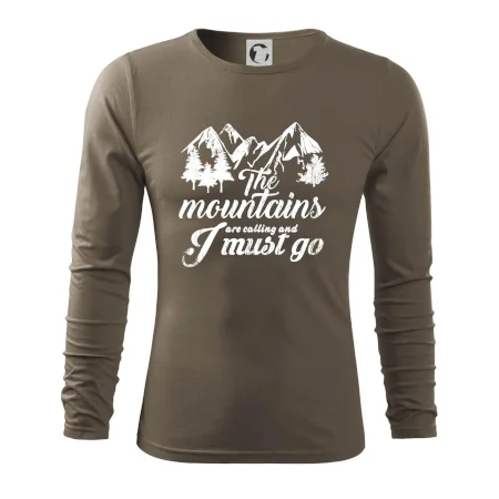 The mountains are calling and i must go