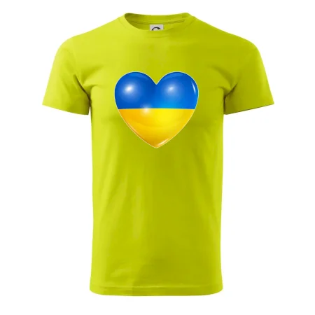 Ukrajina srdce vlajka