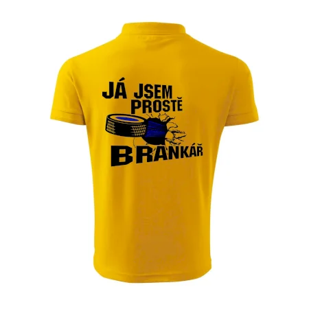 Ja jsem prostě brankář hokej