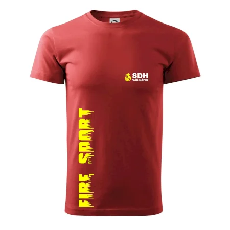 SDH nápis (oheň, firesport, název sboru - vlastní nápis)