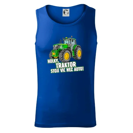 Holky, traktor stojí víc než auto