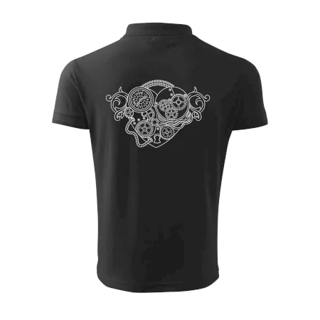 Steampunk srdce kreslené