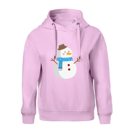 Sněhulák se šálou