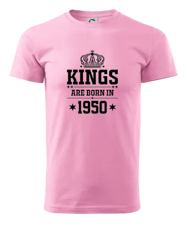 Kings are born in 1950