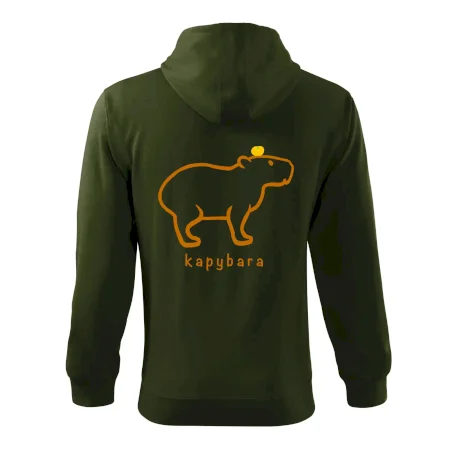 Kapybara hnědý obrys (Moňas)